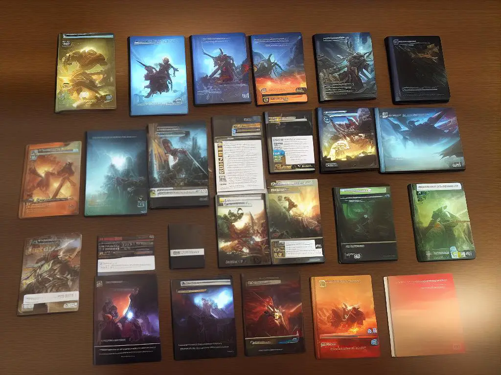 MTG starter set with preconstructed deck and guidebooks