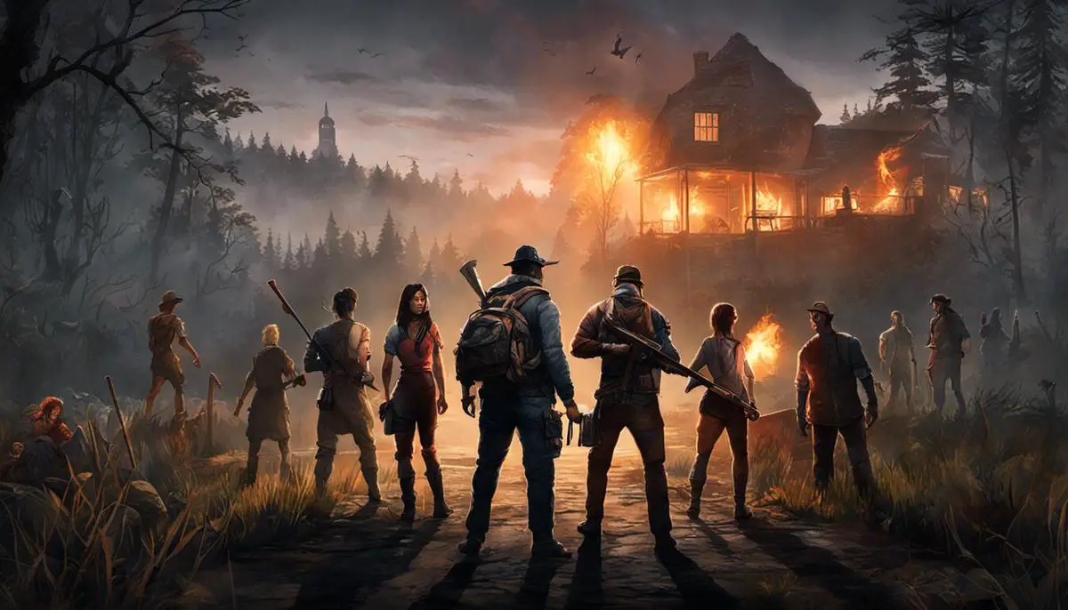 Image describing the various Survivor characters, their roles, and abilities in Dead By Daylight The Board Game.