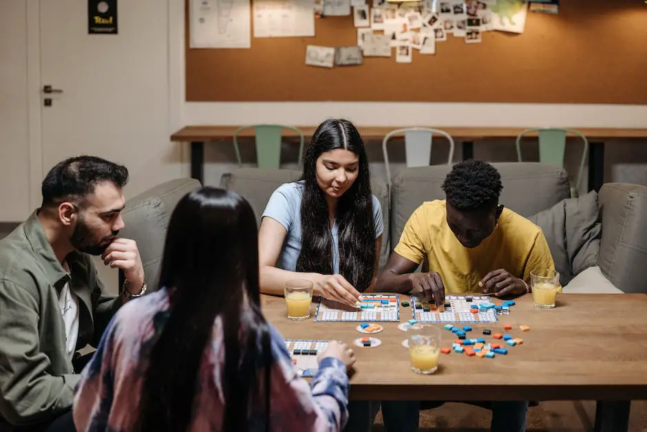 An image of a group of people playing various board games together.