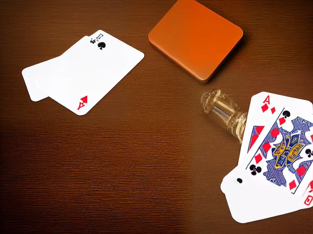 An image of a cribbage board and cards, with the written text 'Cribbage Tips' at the top.