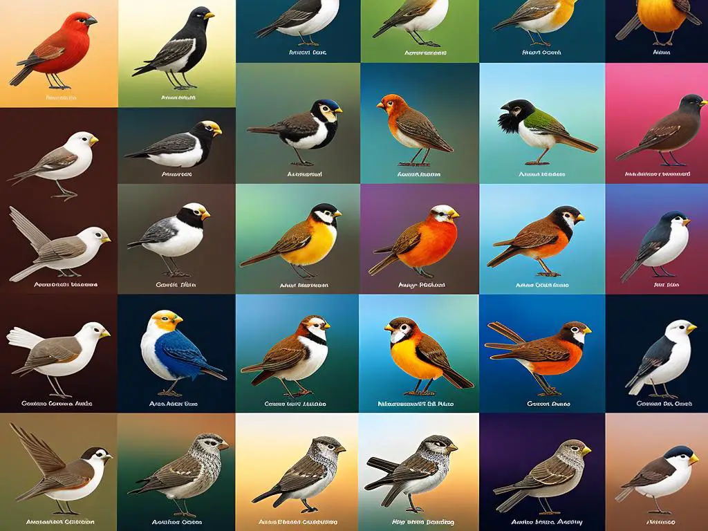 Illustration of various bird cards from the Europa expansion of the game Wingspan, showing the beautiful artwork and diversity of bird species in the expansion.