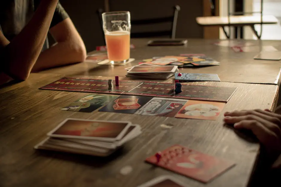 A group of friends playing board games in a cafe setting.