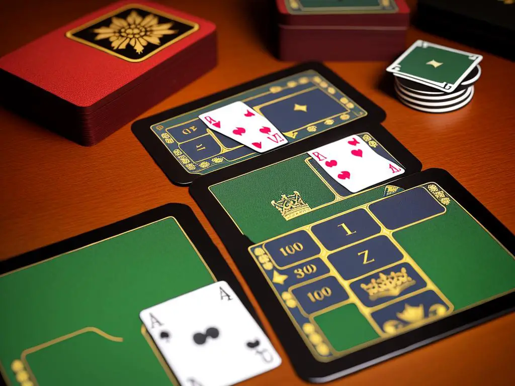 A picture of a Spider Solitaire game with cards arranged on the tableau.