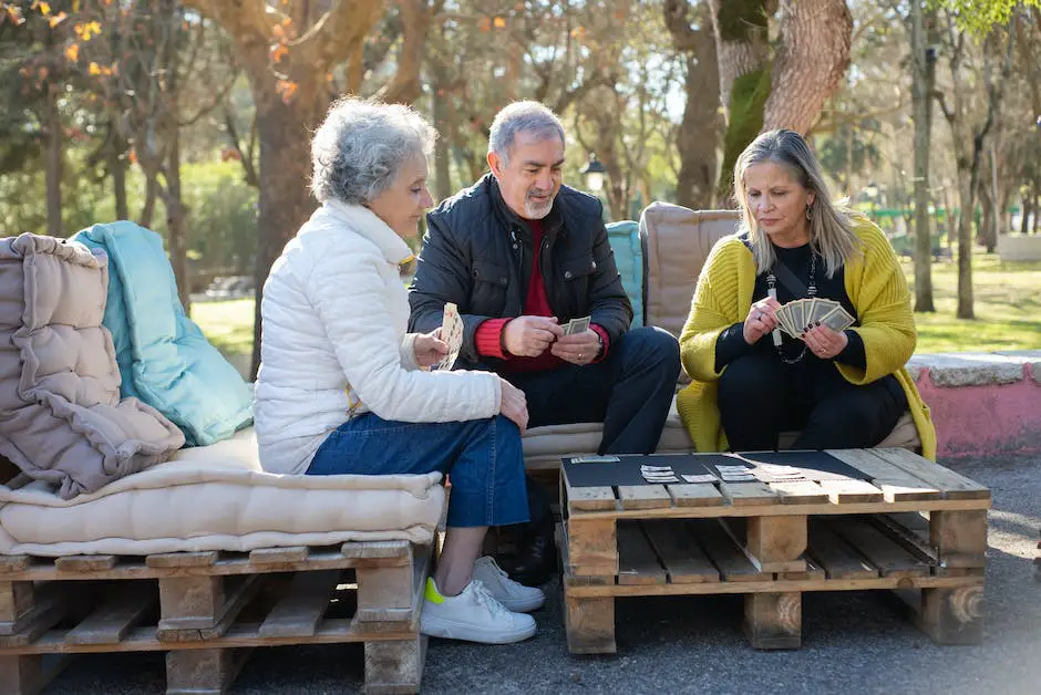 A picture of four people playing Whist at a table with cards laid out in front of them.