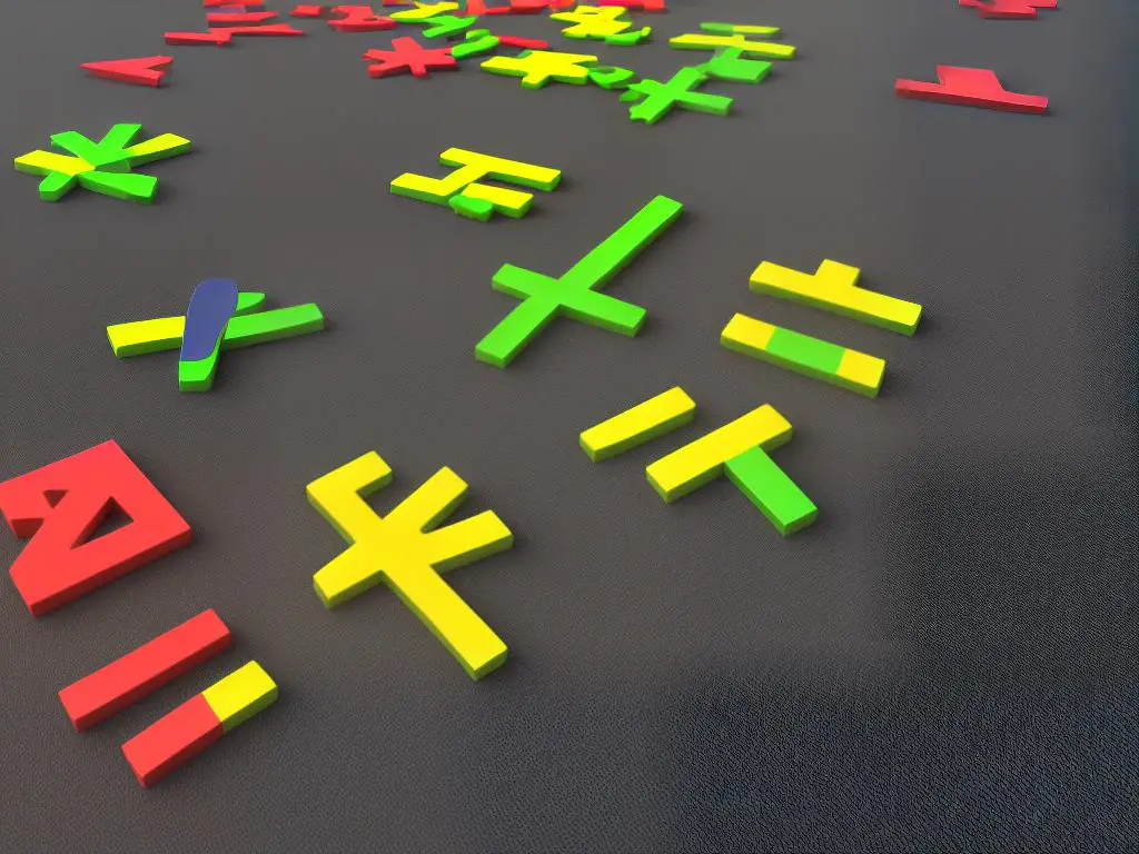 An illustration of a tic tac toe board with X's and O's displayed in different sections of the board.